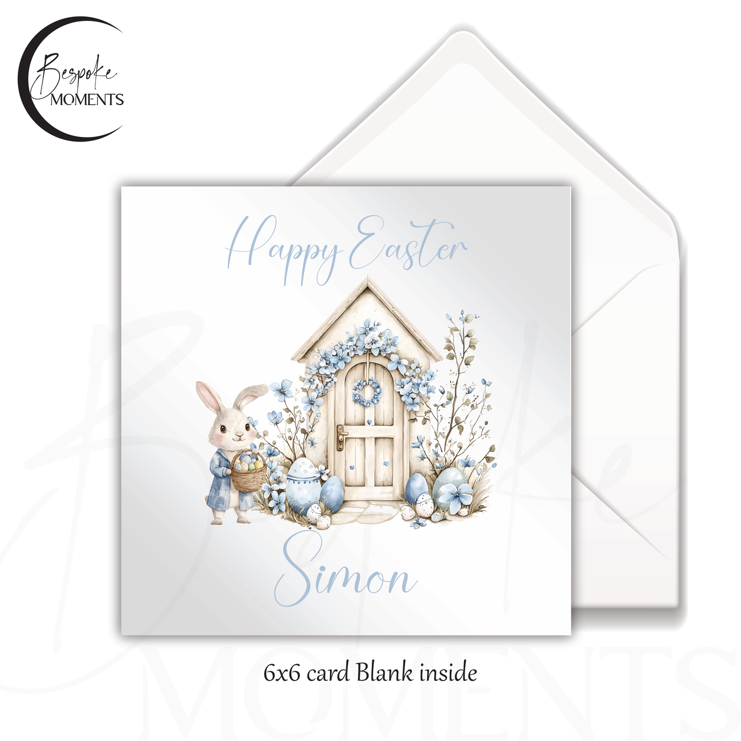 Country Cottage: A Personalised Easter Card
