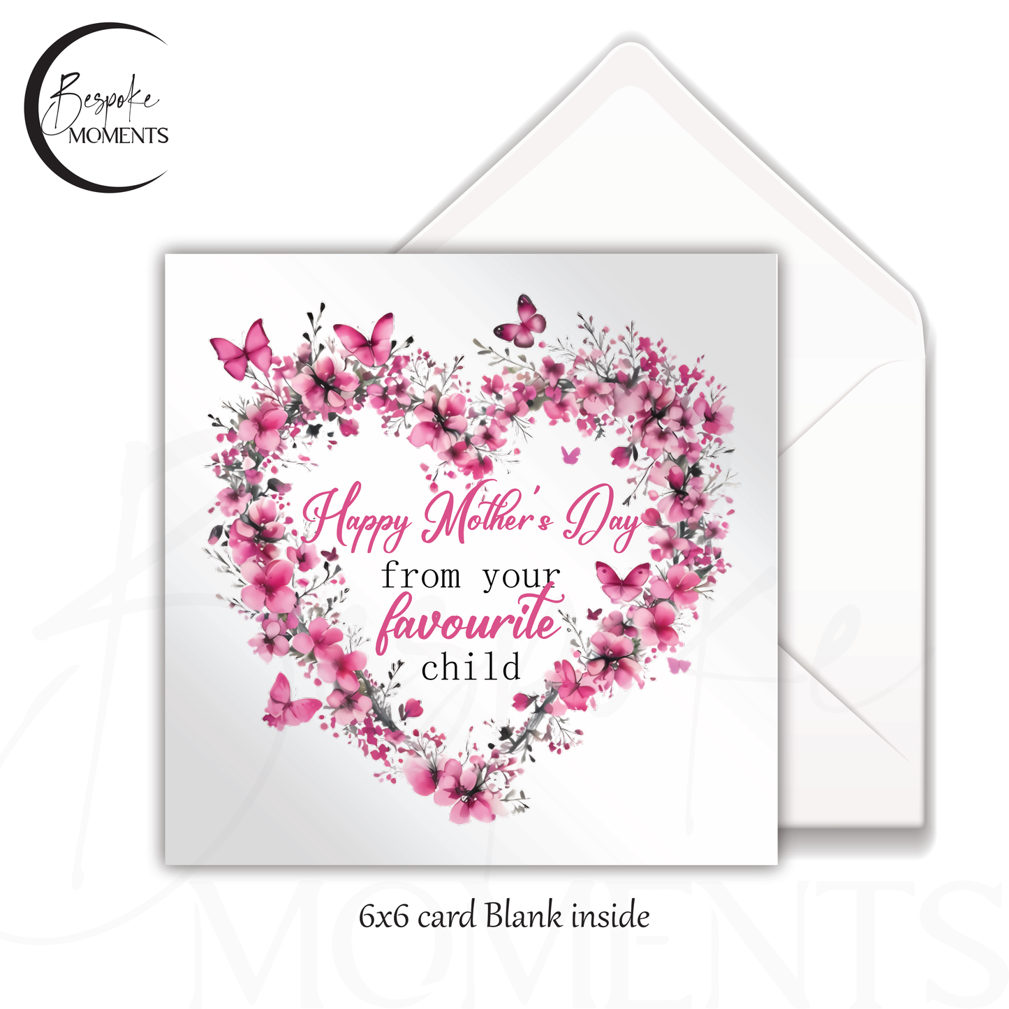 Favourite Child: A Personalised Mother's Day Card