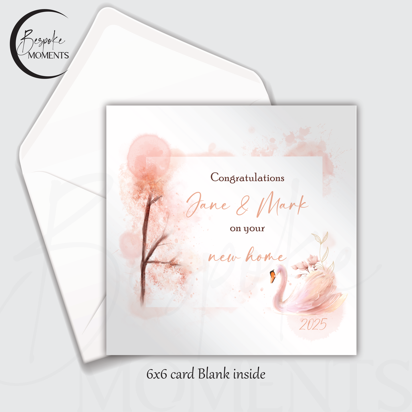 Graceful Home: A Personalised New Home Card