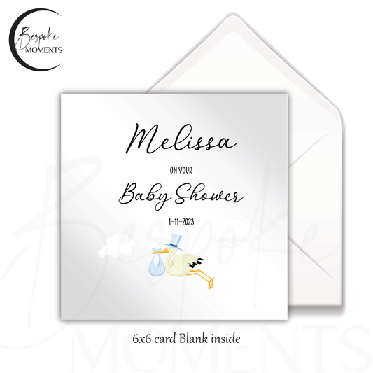 Special Delivery!: A Personalised Baby Shower Card