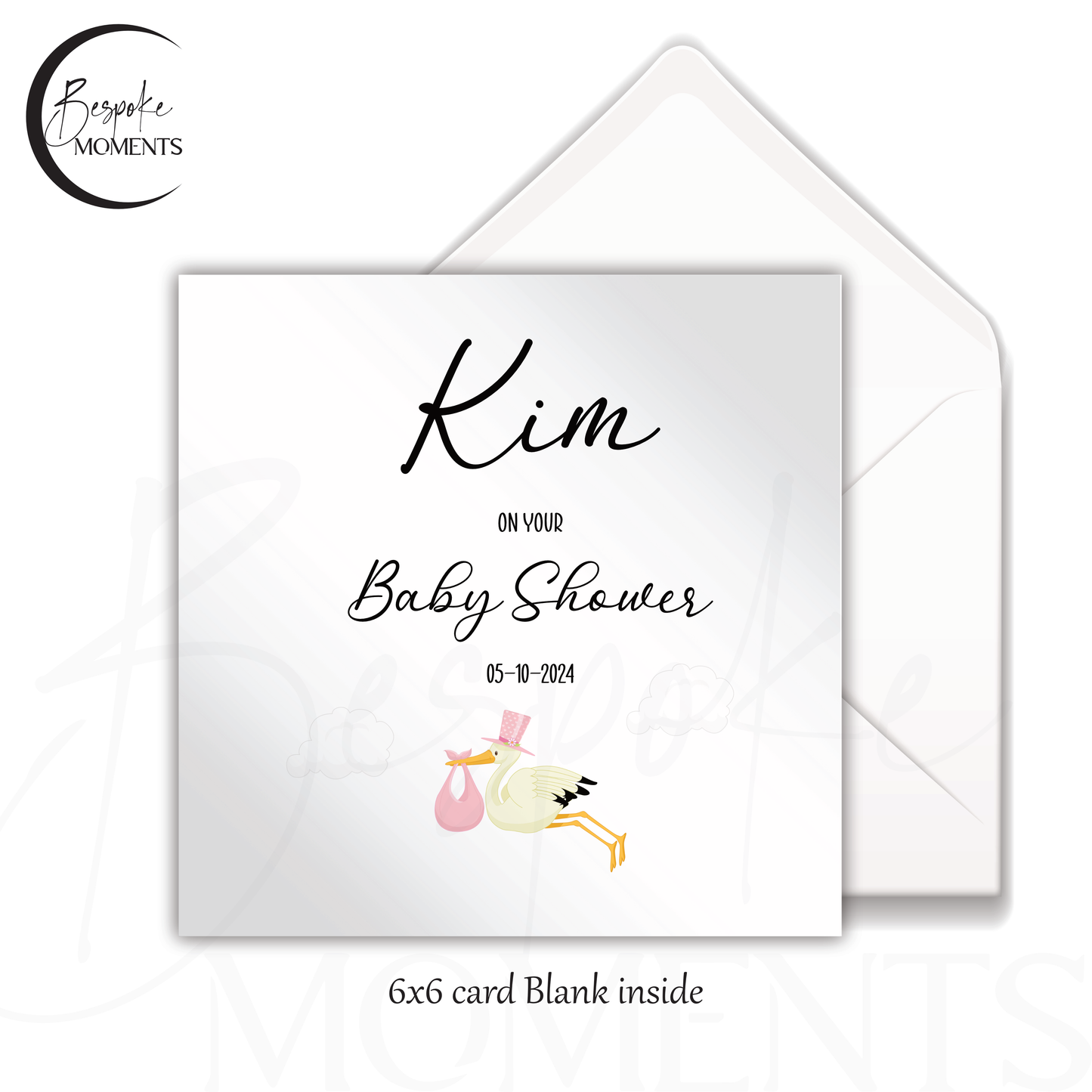 Special Delivery!: A Personalised Baby Shower Card