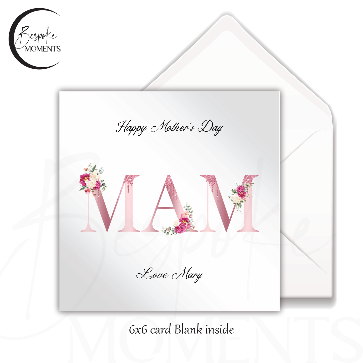 Blooming Love: A Personalised Mother's Day Card