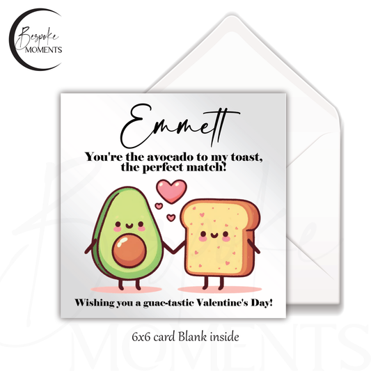 The Perfect Match: A Personalised Valentine's Day card