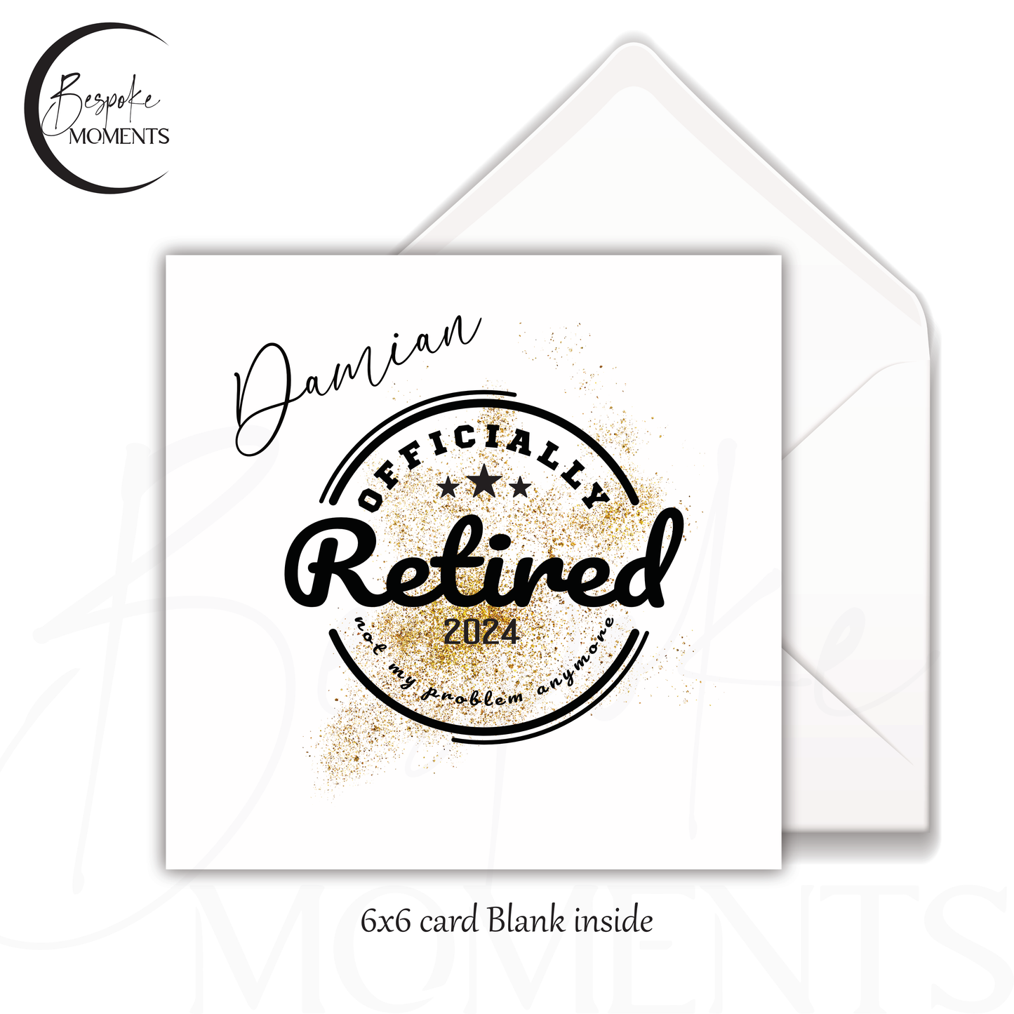 Custom Card - Personalised Greeting Card - Fully Customisable
